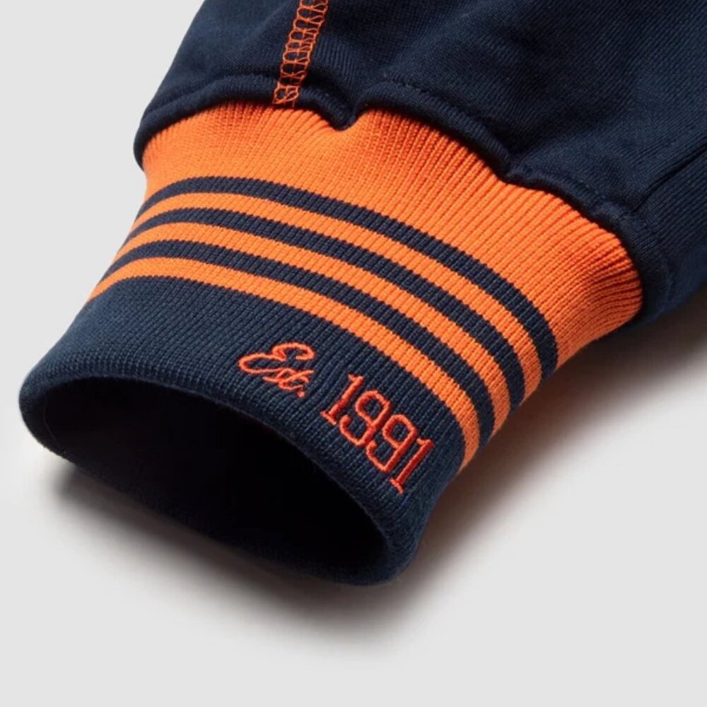 AACA Joggers w/ Color Contrast Stitch 90s Hip Hop Sweatpants Multicolor - Picture 7 of 8